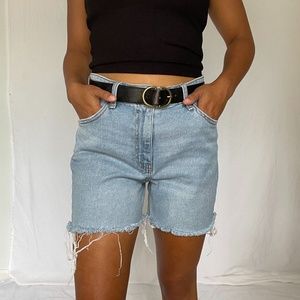 Light Wash Bermuda Short